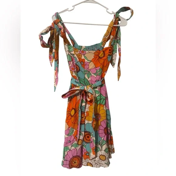 Show Me Your MuMu Colorful Floral Mini Dress - Picture 2 of 4